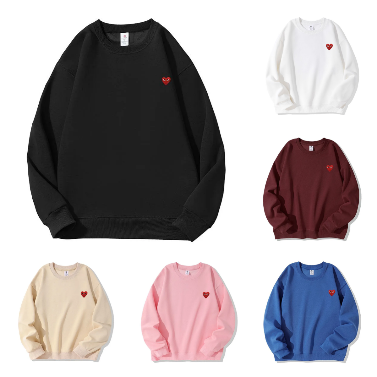 New fashionable and trendy versatile round neck sweater-005