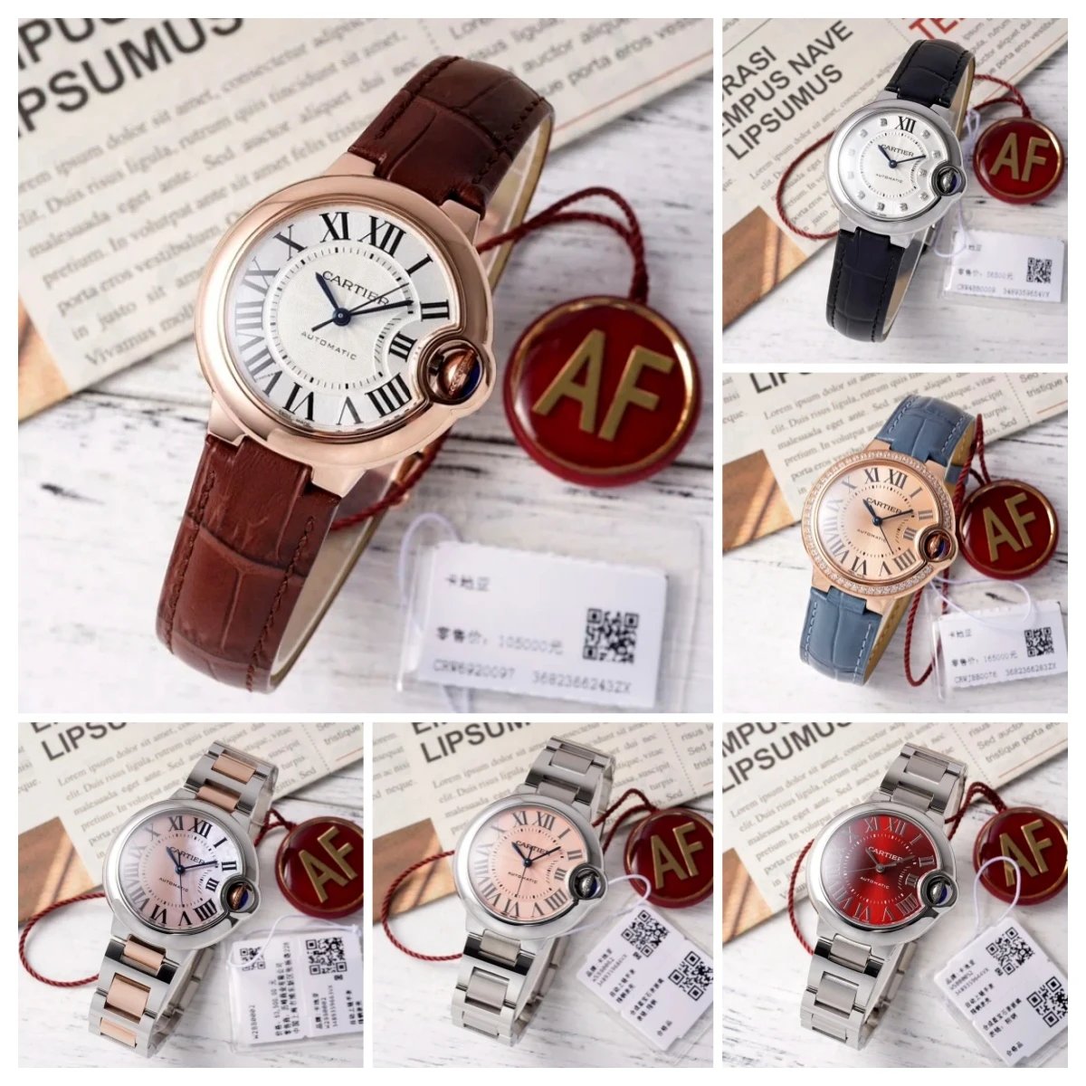 Cartier Watch | 28 colorways