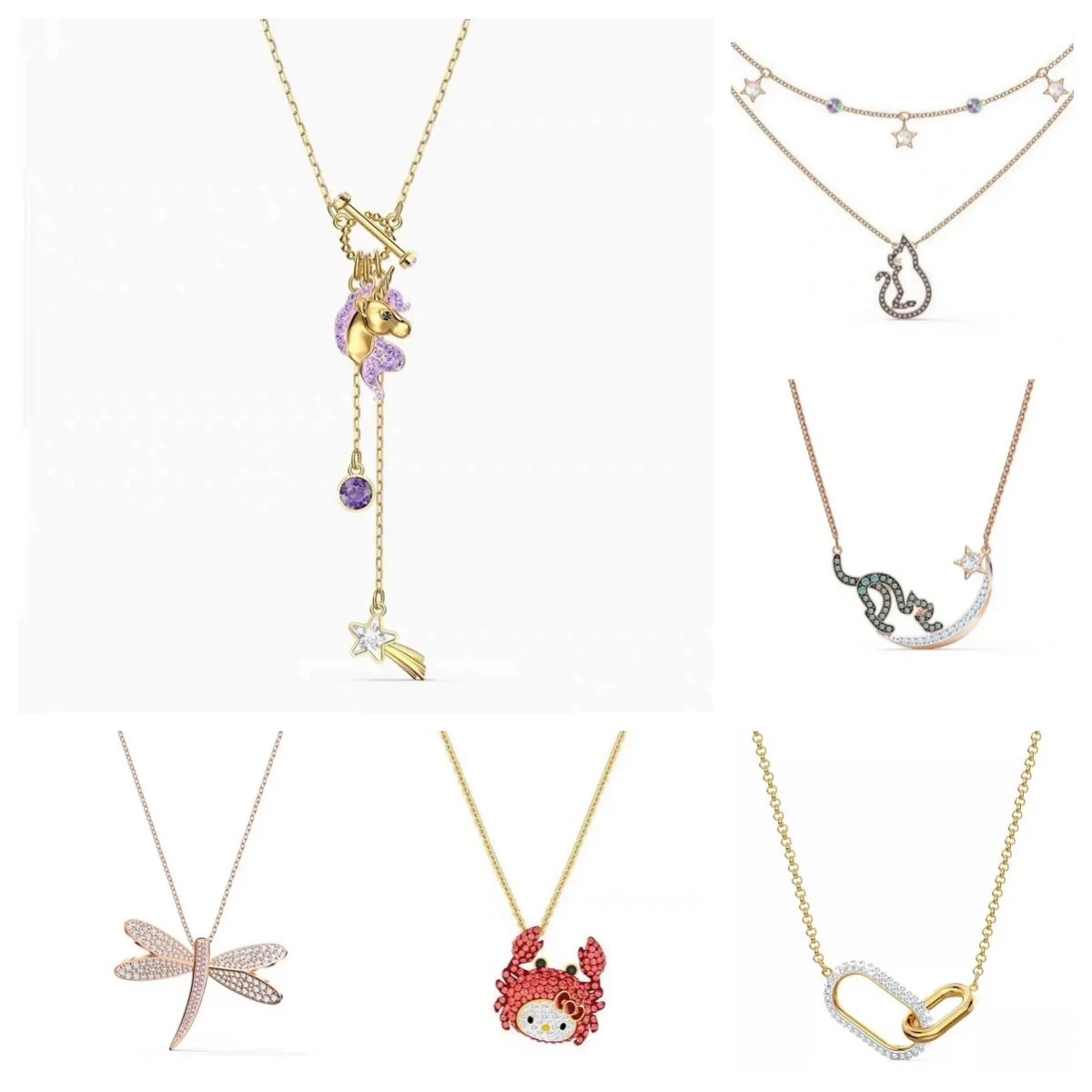 Swarovski Necklace | 10 colorways