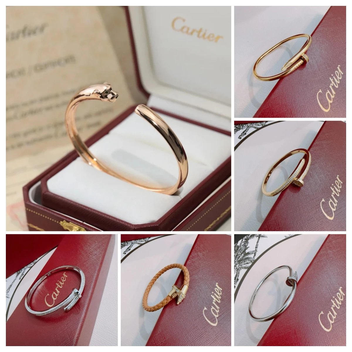 Cartier Bracelet
(40+ styles)