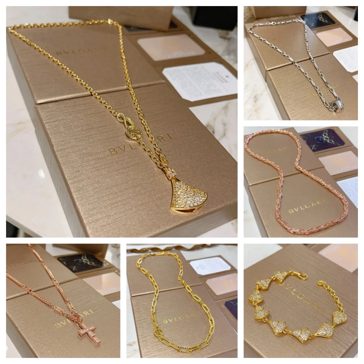 Bulgari Necklace | 32 colorways