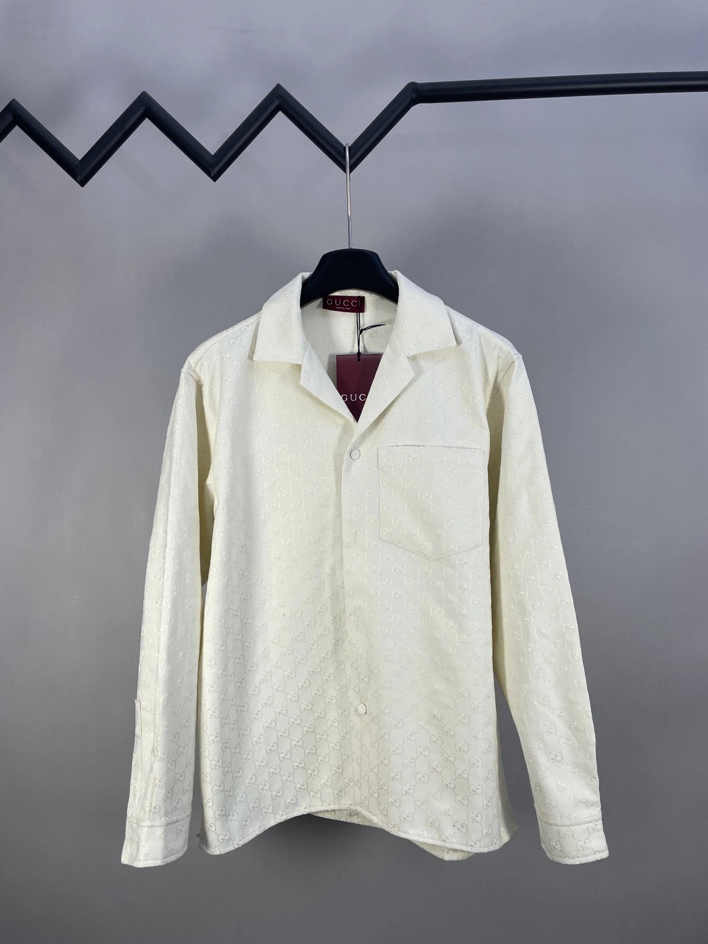 Dior Men's Striped Cotton Shirt in Light Blue - 3