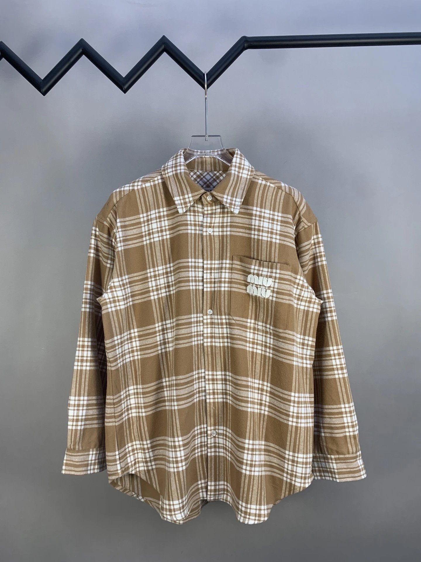 Dior Men's Striped Cotton Shirt in Light Blue - 10