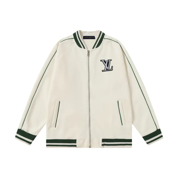 Louis Vuitton Monogram Butterfly Embroidered Bomber Jacket Navy Outerwear Jacket - 10