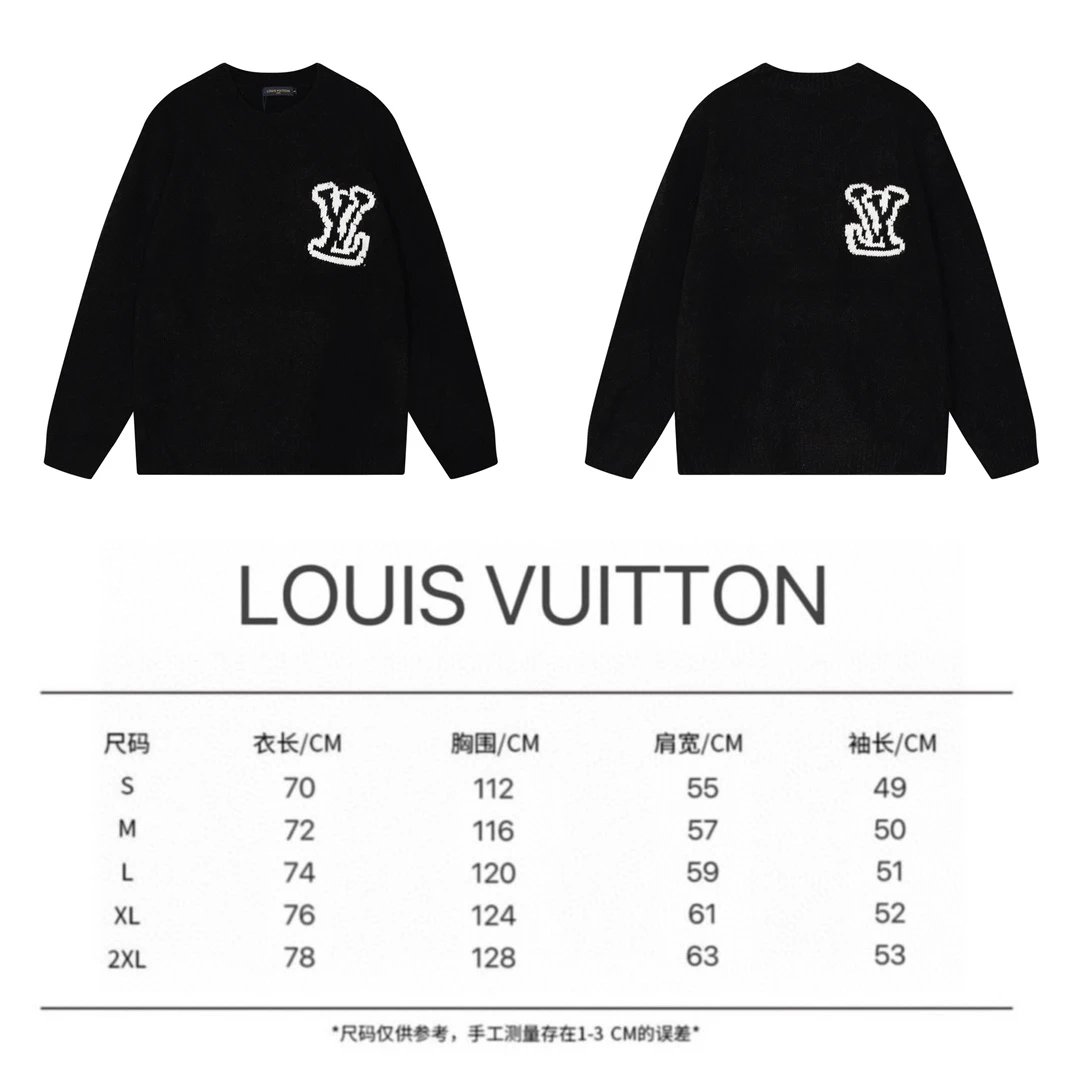 Louis Vuitton Pixelated LV Monogram Sweater White - 2
