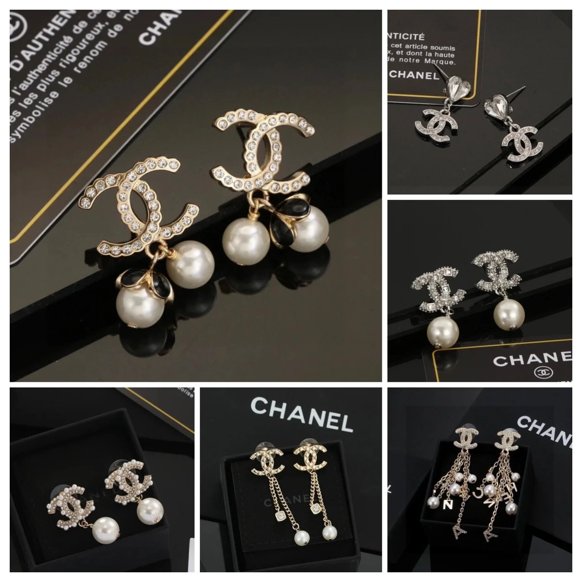 CHANEL Earrings
(10+ styles)