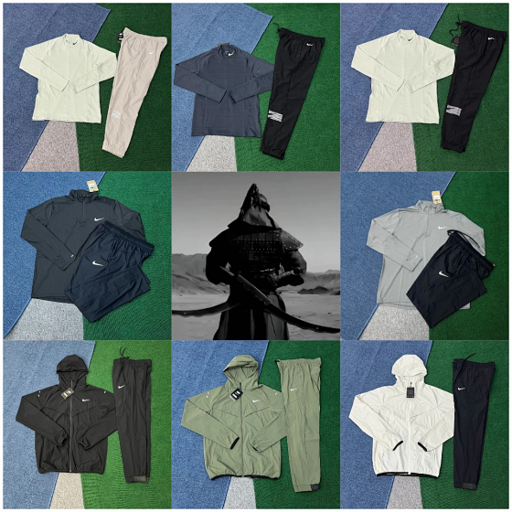 FR01- New autumn and winter quick drying sports hooded windproof set, loose casual pants, men's ankle tied thin quick drying pants, WhatsApp+86 159 8088 5450