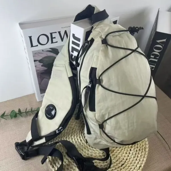 Stone Island Shadow Project Backpack Beige Crossbody Bag - 1