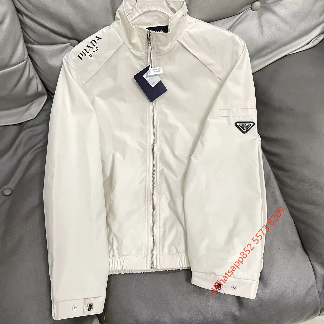 Unbranded Jackets Assorted hooded zip-front jacket designs — Prada8