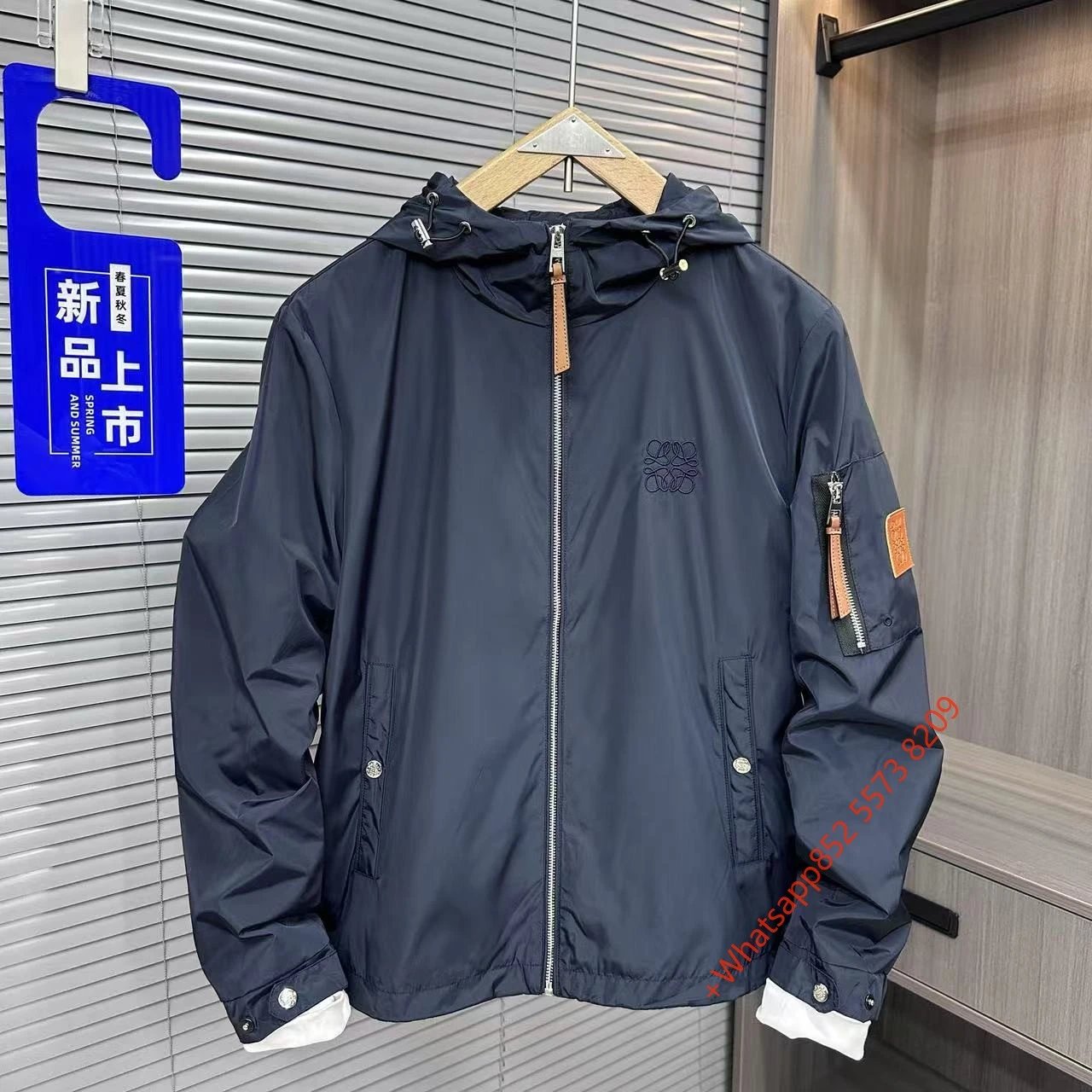 Unbranded Jackets Assorted hooded zip-front jacket designs — Loewe12