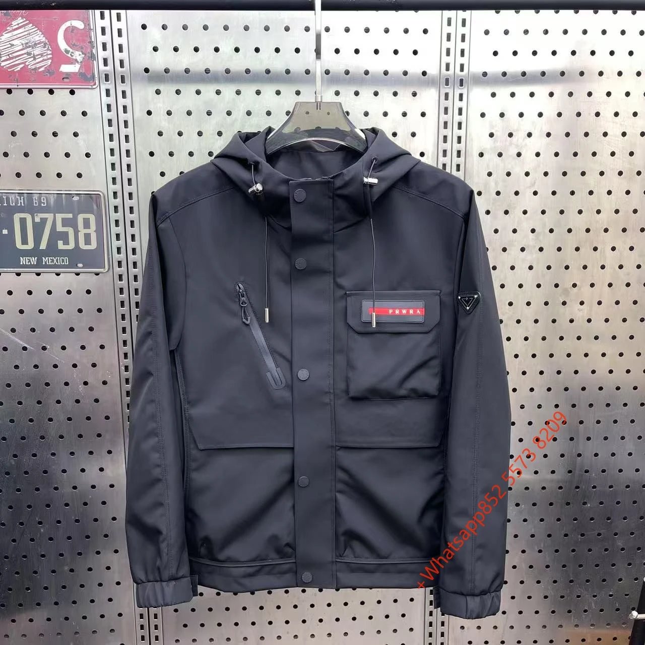 Unbranded Jackets Assorted hooded zip-front jacket designs — Prada3