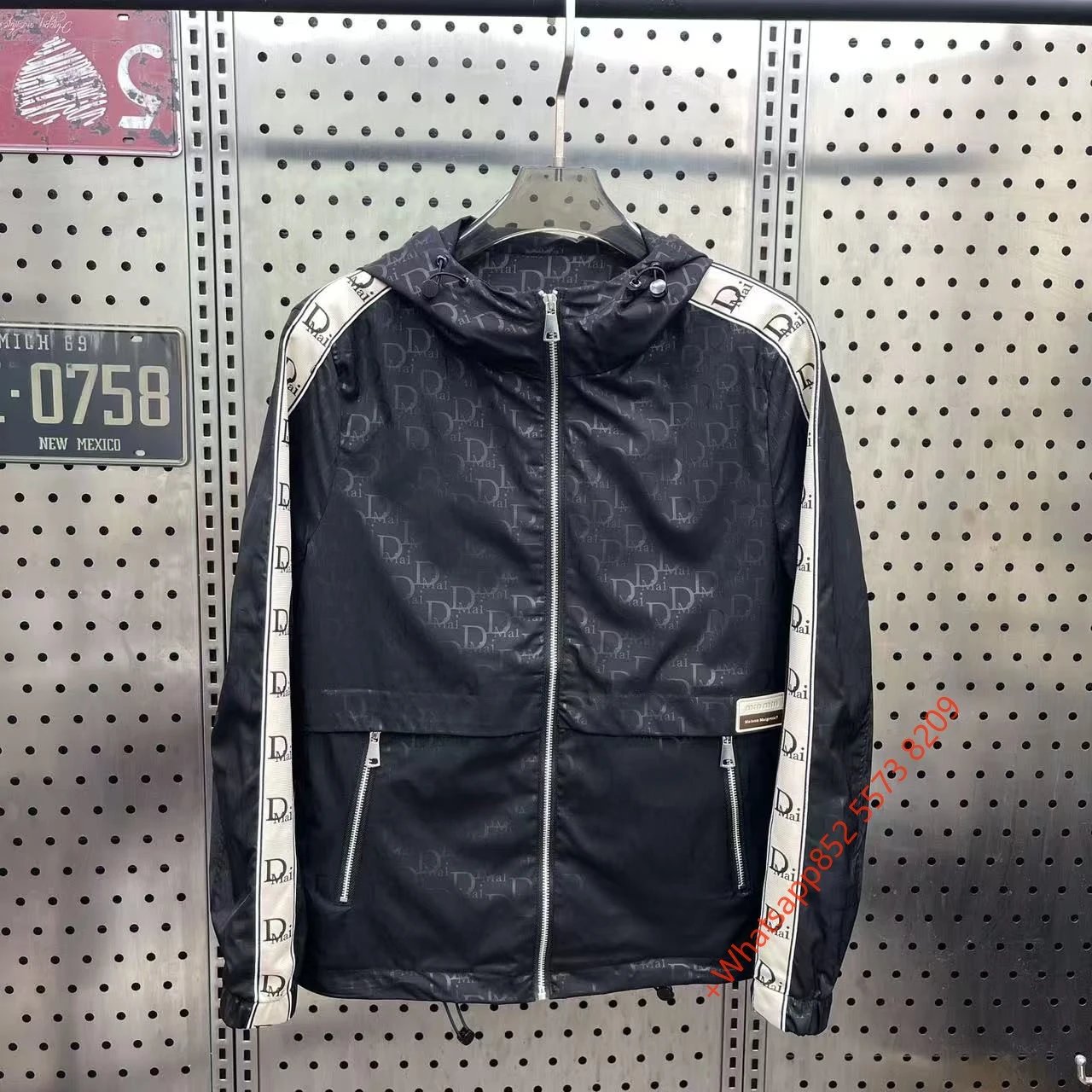 Unbranded Jackets Assorted hooded zip-front jacket designs — Dior2