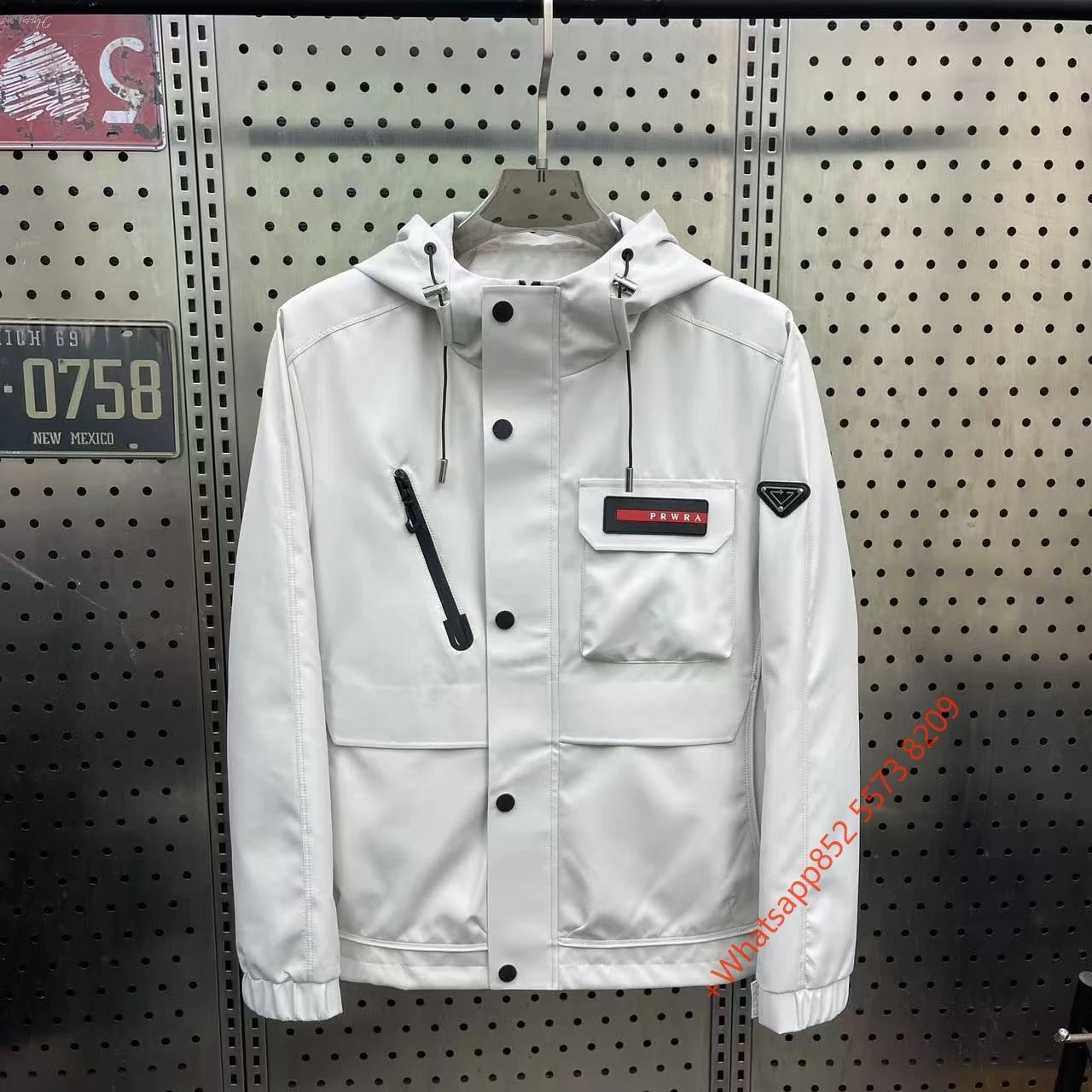 Unbranded Jackets Assorted hooded zip-front jacket designs — Prada4