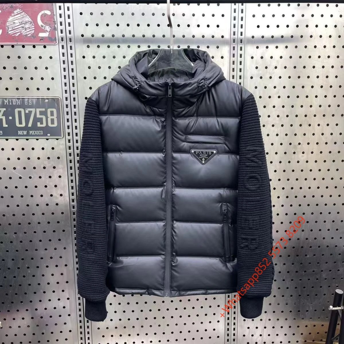 Unbranded Jackets Assorted hooded zip-front jacket designs — Prada5