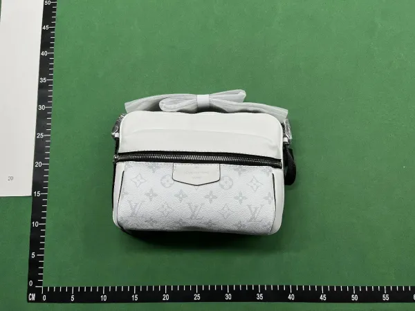 Louis Vuitton Monogram Eclipse White Crossbody Bag - 1
