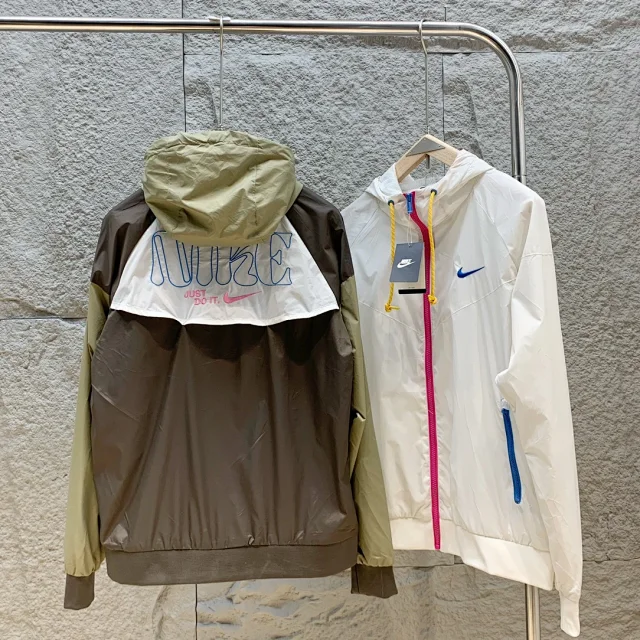 Nike Jackets Color-block zip-up track jacket product detail image 7