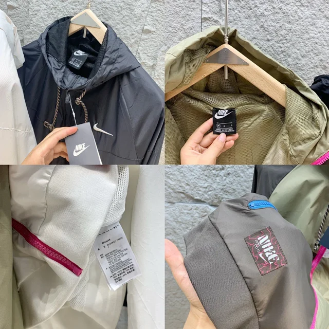 Nike Jackets Color-block zip-up track jacket product detail image 8