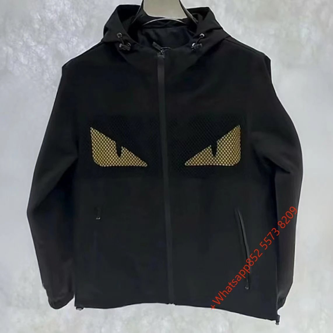 Unbranded Jackets Assorted hooded zip-front jacket designs — Fendi