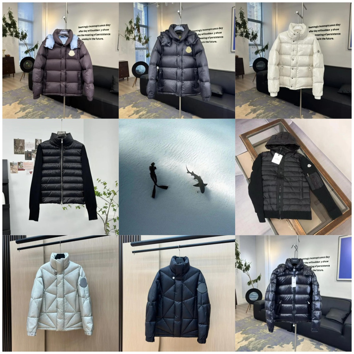 【GW01】2025SS M-Class Premium Down Jacket 90% Goose Down