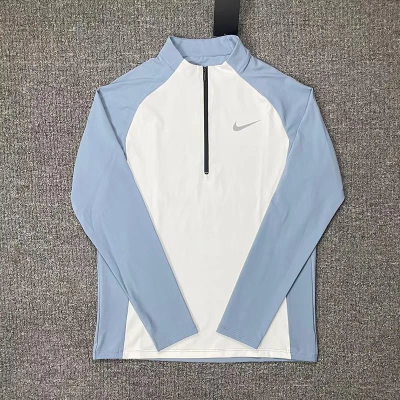 Blue and white long sleeved WhatsApp+86 159 8088 5450