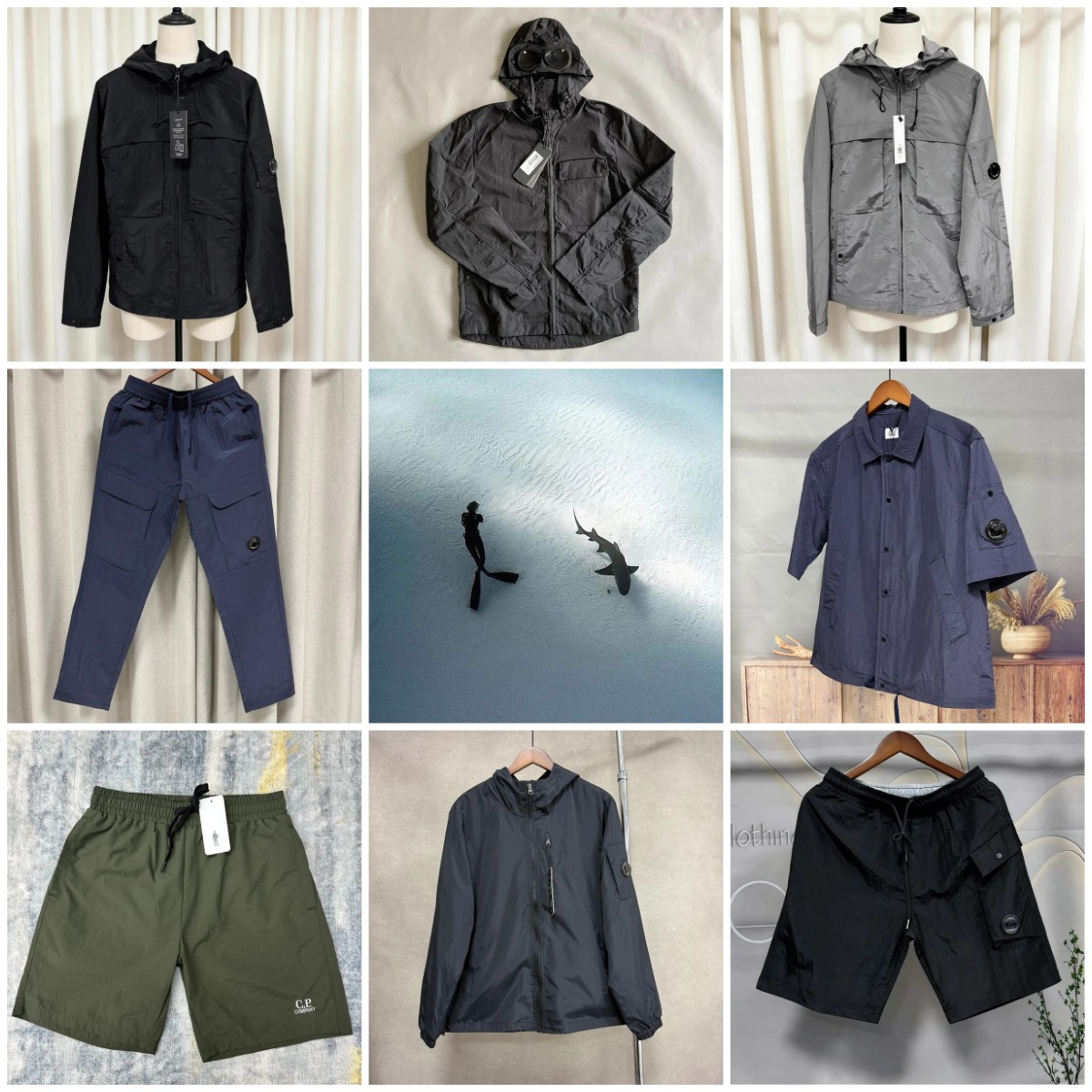 26 new style CP jacket/jacket, shorts