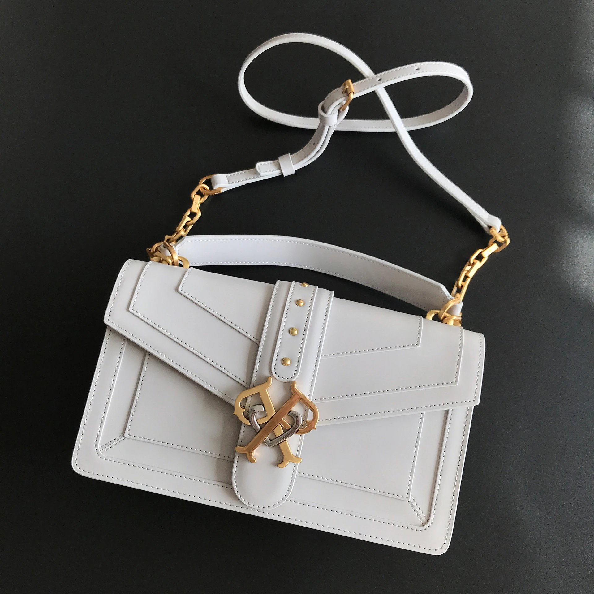 Pinko Bag — Double-P apricot color large size colorway — USFans Spreadsheet photo