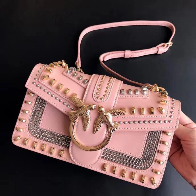 Pinko Bag — 20 Studded Pink Large colorway — USFans Spreadsheet photo