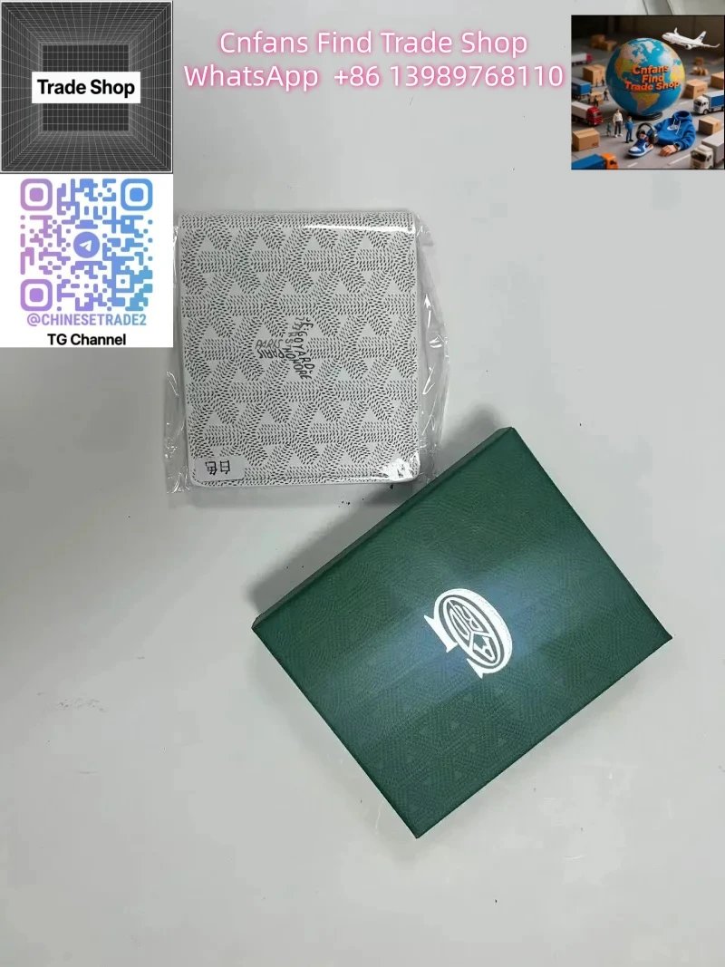 Goyard Goyard Monogram Wallet in White White