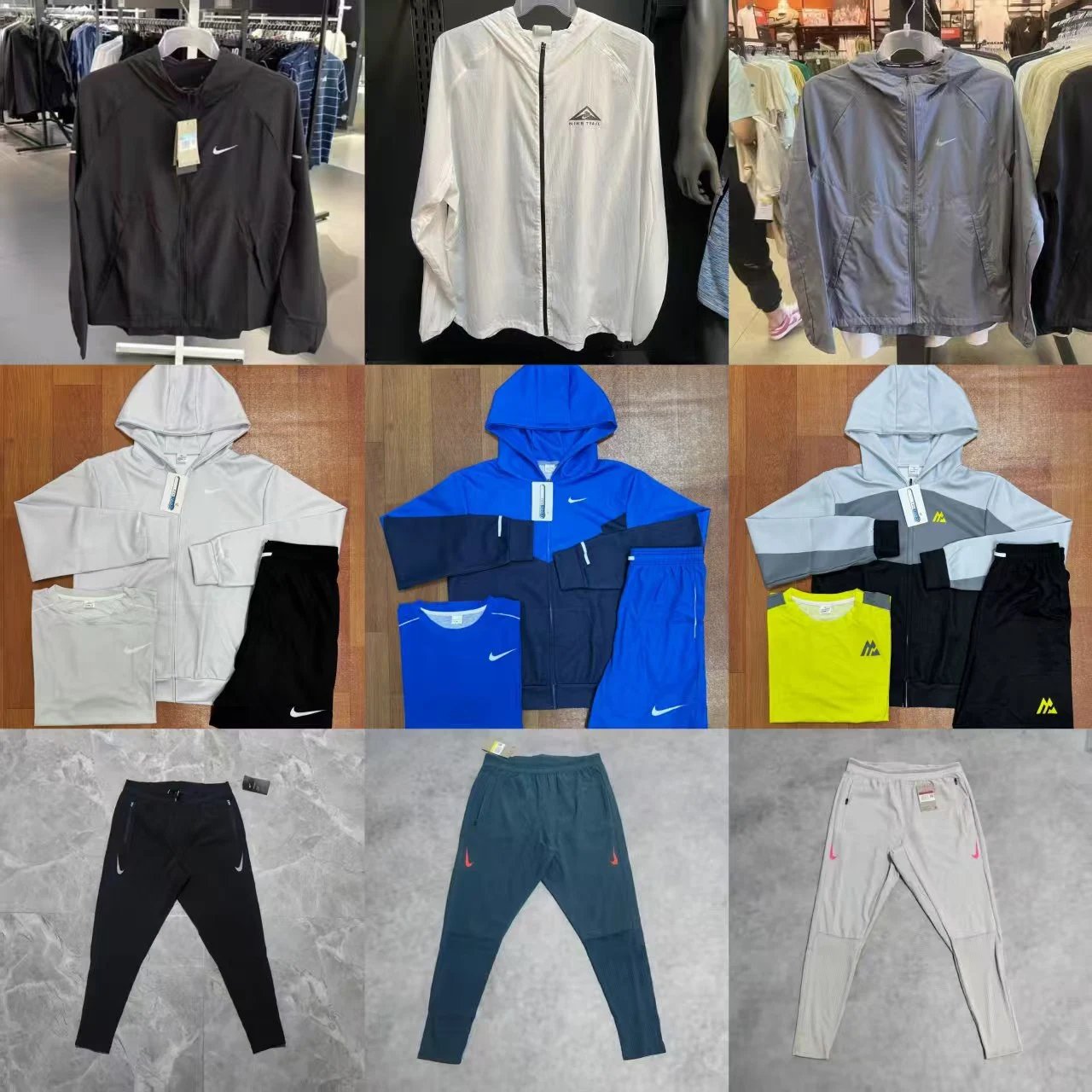 HX11 - Hot-Selling Ice Silk Running Sports Suit Set +852 4695 5667