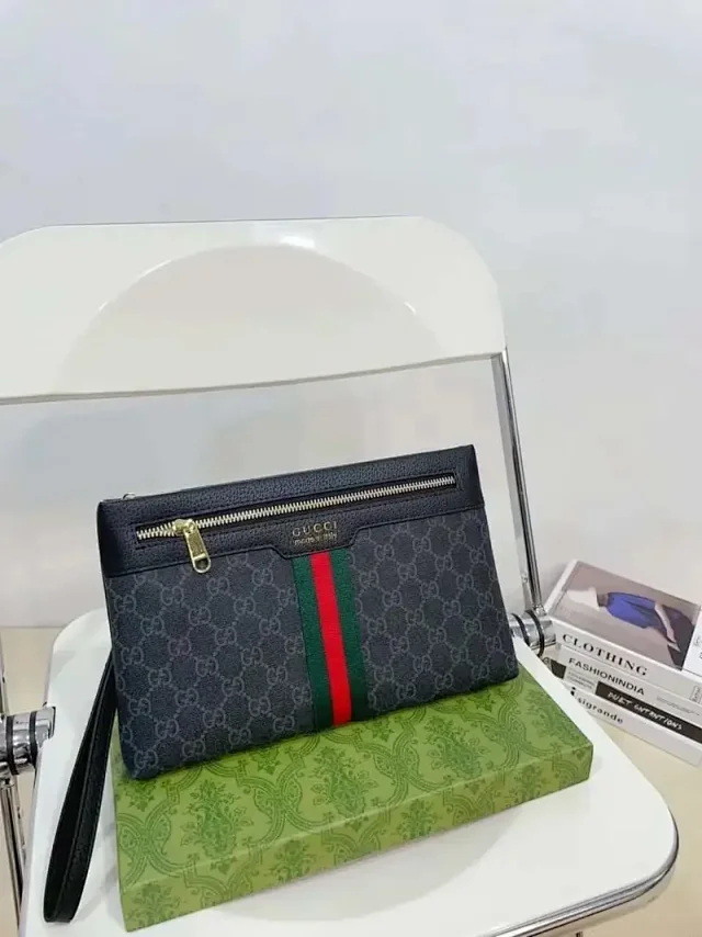 Gucci Crossbody Bags GG monogram web stripe product detail image 7