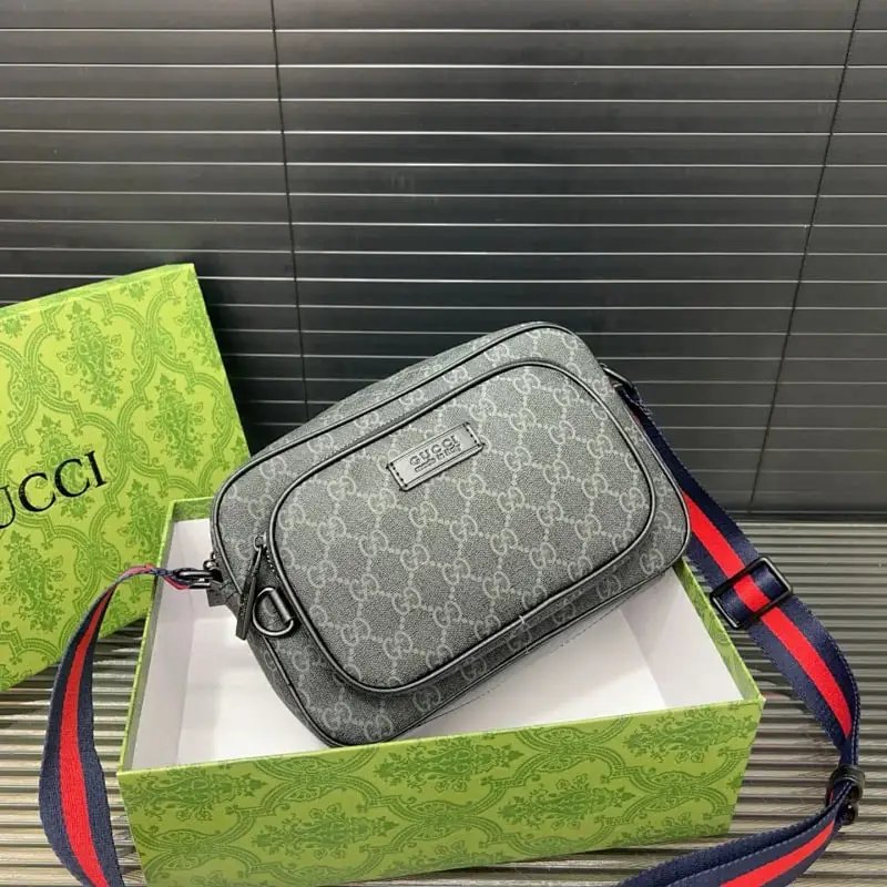 Gucci Crossbody Bags GG monogram web stripe image 3