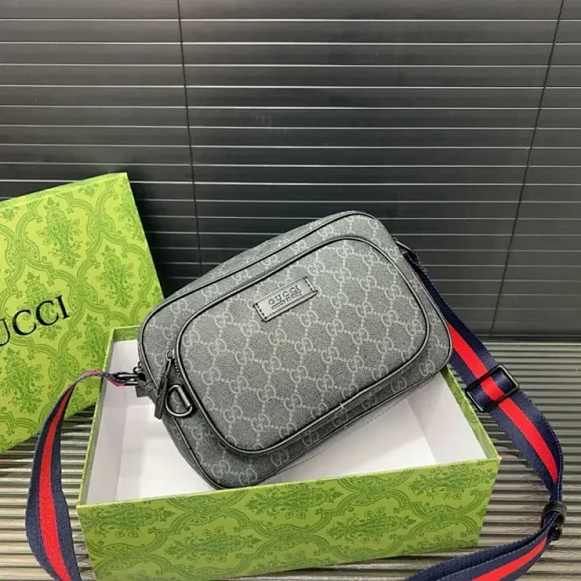 Gucci Crossbody Bags GG monogram web stripe product detail image 5