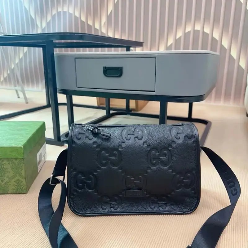 Gucci Crossbody Bags GG monogram web stripe image 2
