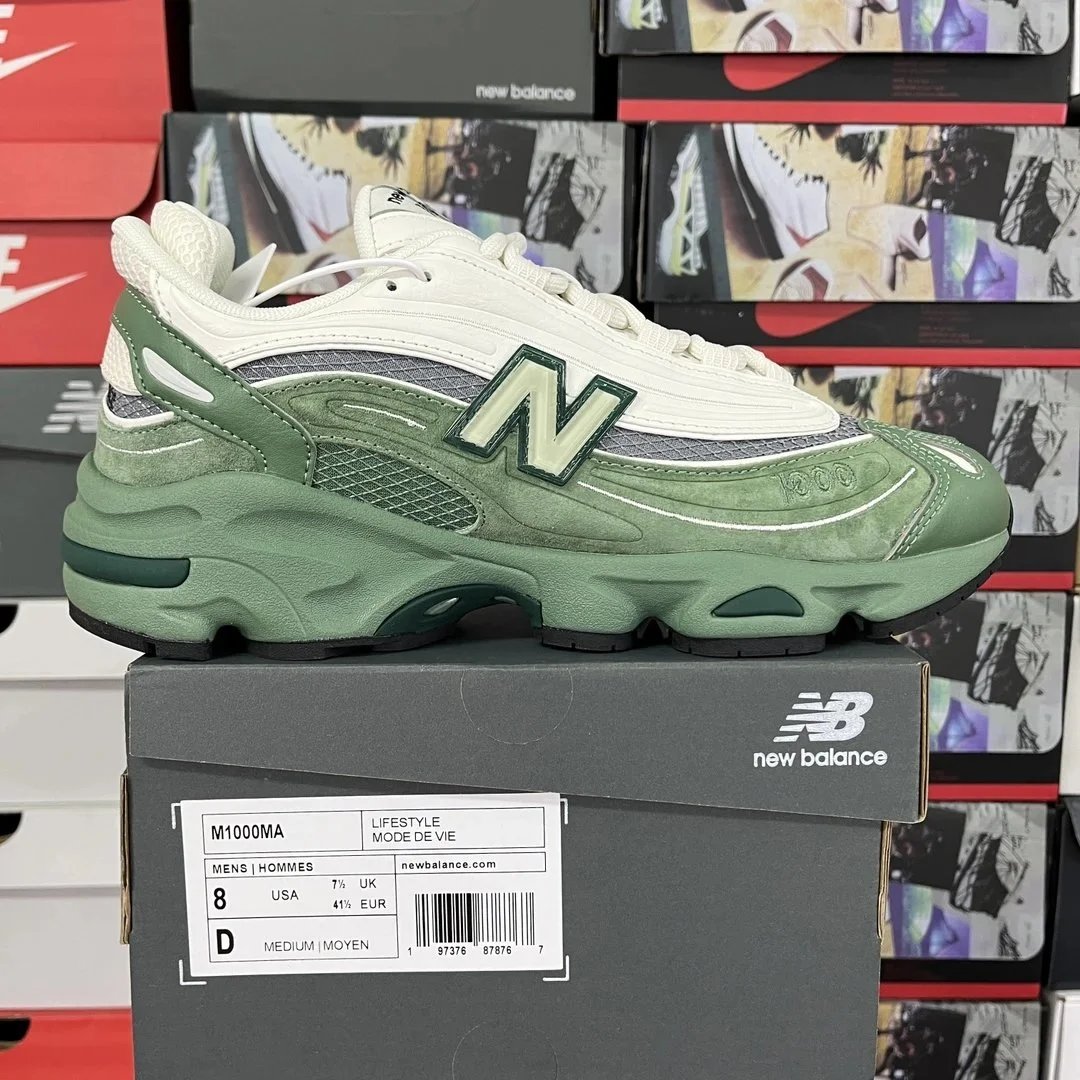 New Balance Sneakers M1000MA — M1000MA white-green