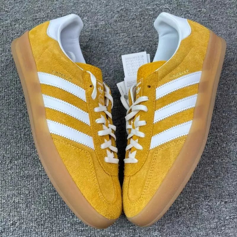 Adidas Samba and Gazelle — KZ AD Gazelle white yellow [HQ8716]]