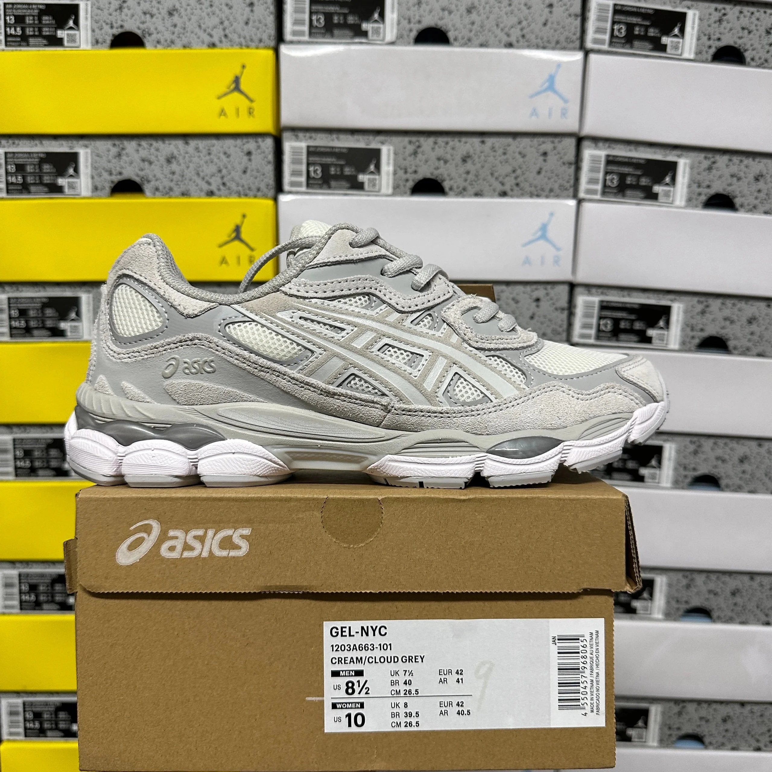 ASICS Sneakers GEL-NYC — Gray-White 1203A663-101