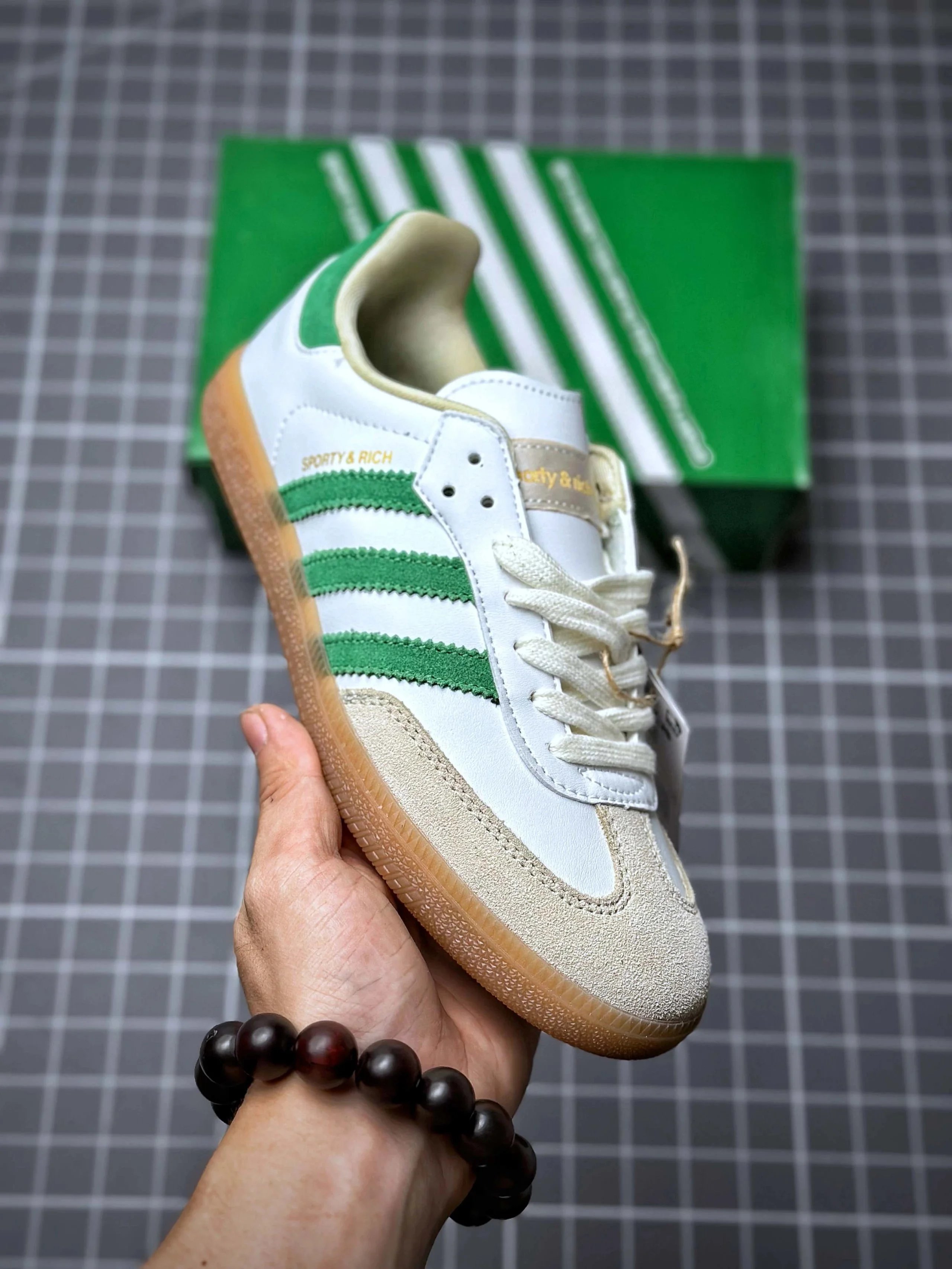 greenish white