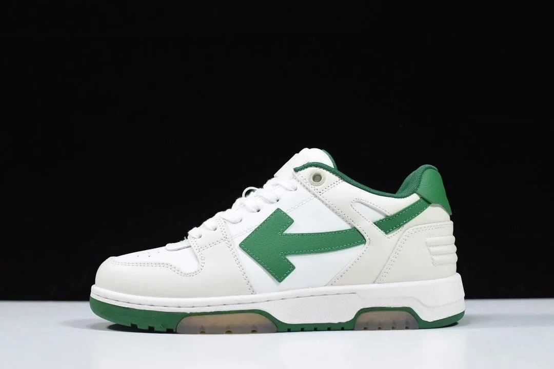 White and Light Green