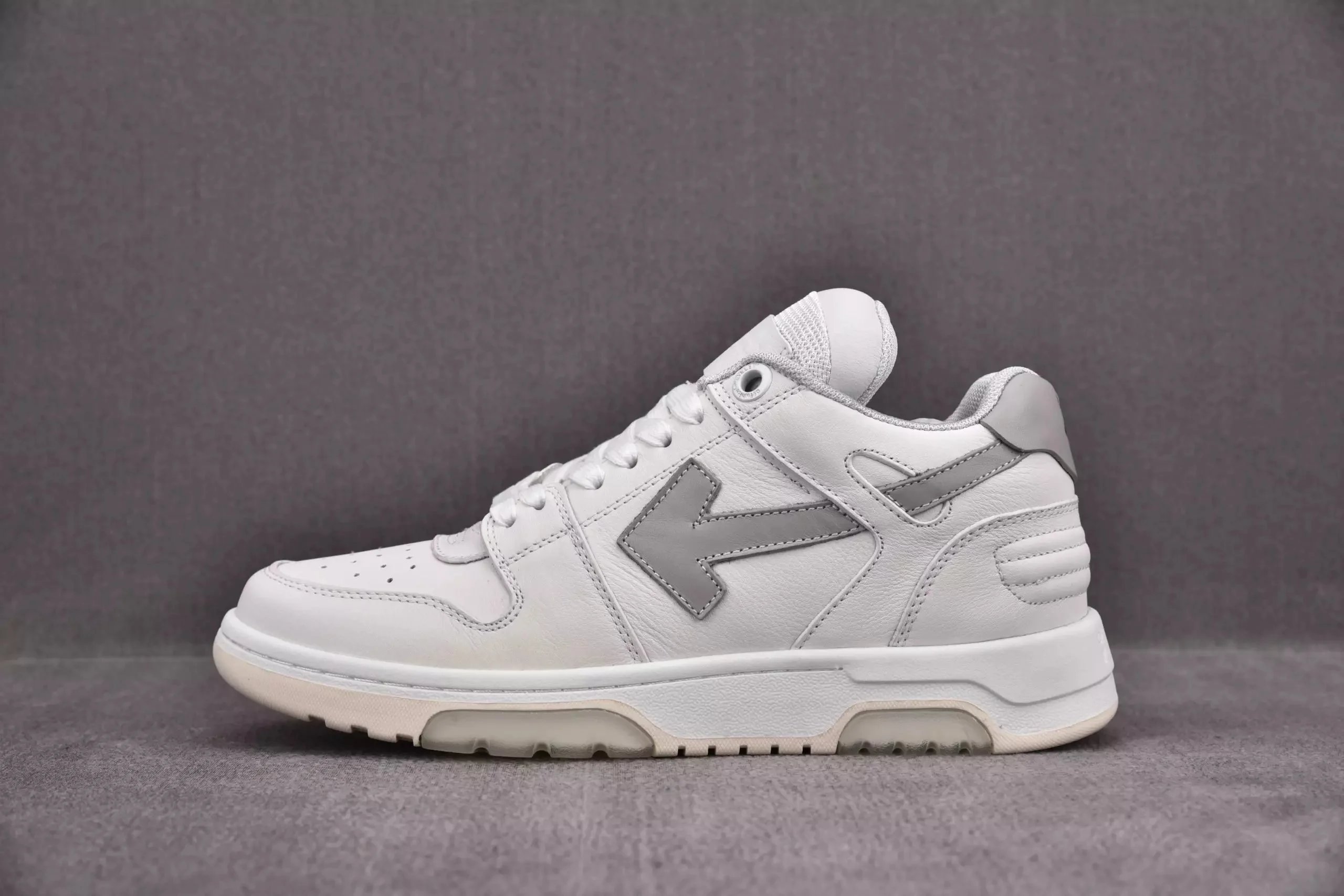 Gray and White