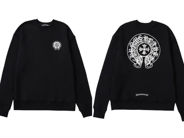 Chrome Hearts Circle Cross Black Hoodie - 1
