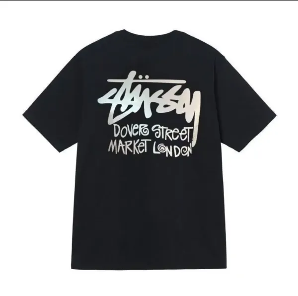 Stussy Dover Street Market London Graphic T-Shirt Black - 1