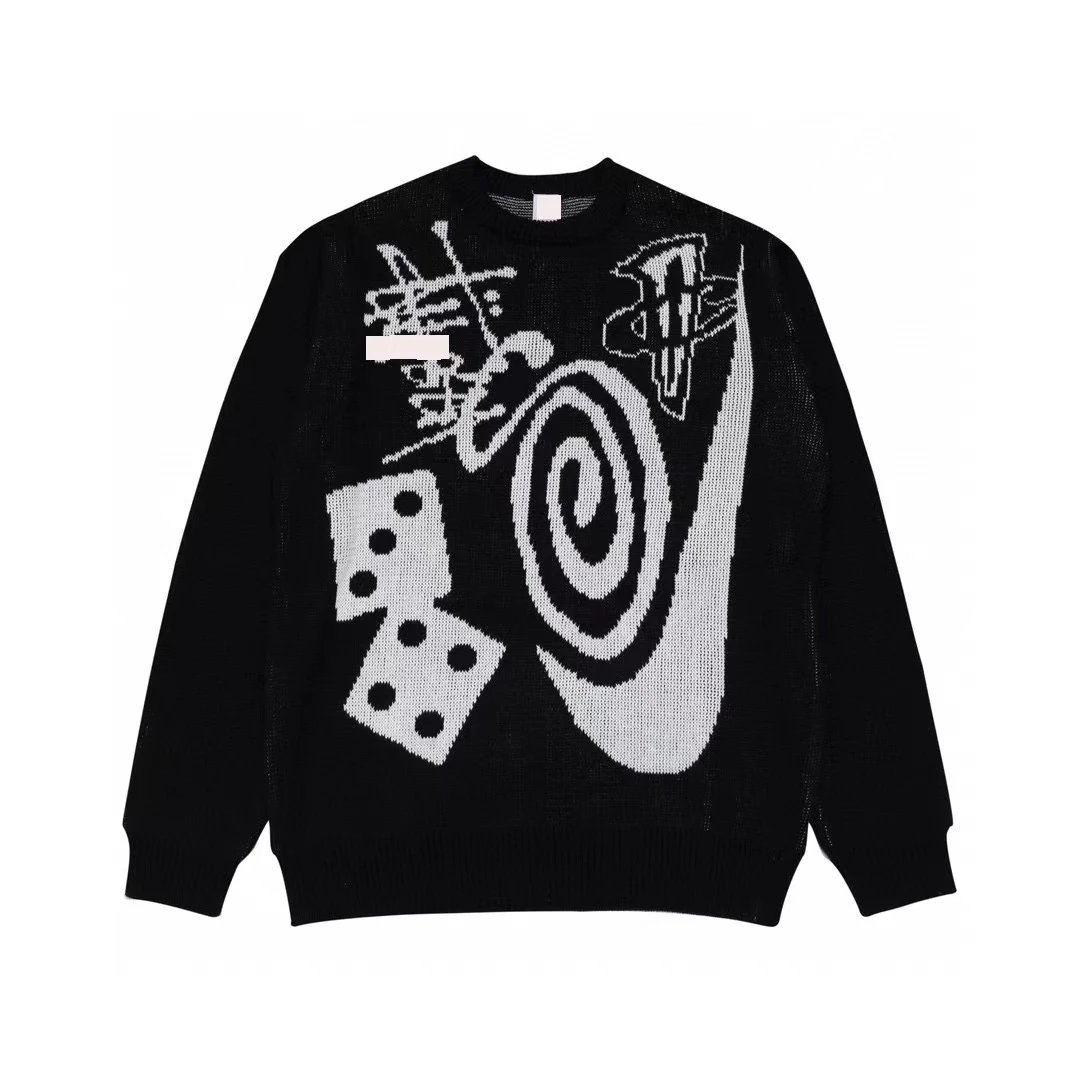 Off-White Spiral Logo Knit Sweater Army Green - 16