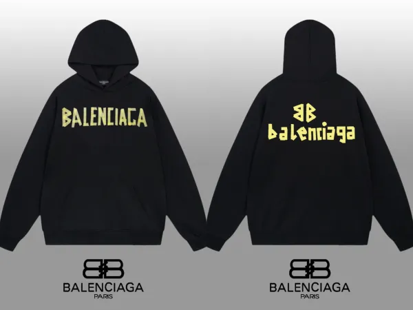 Balmain Paris Logo Print White Hoodie - 6