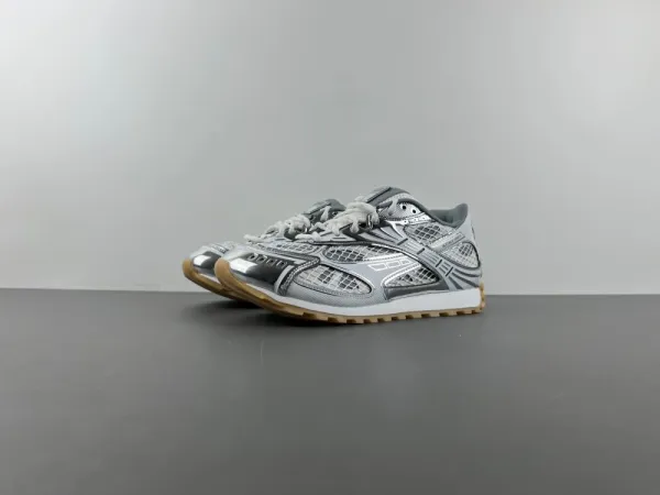 Bottega Veneta x Asics Gel-Lyte III Purple Mesh Sneakers - 3