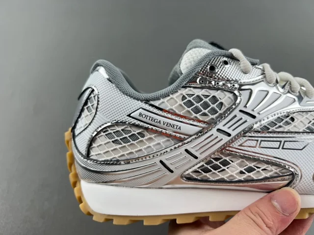 Bottega Veneta Sneakers Orbit with mesh panels and metallic overlays product detail image 3