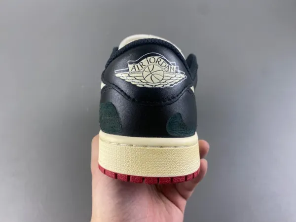 Nike Air Jordan 1 Low 'Chicago' Black Cement Sneakers - 5
