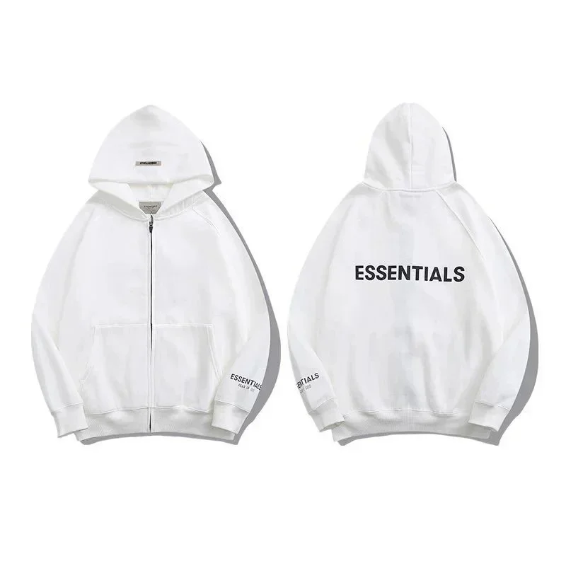 3D Letter Embroidered Hoodie