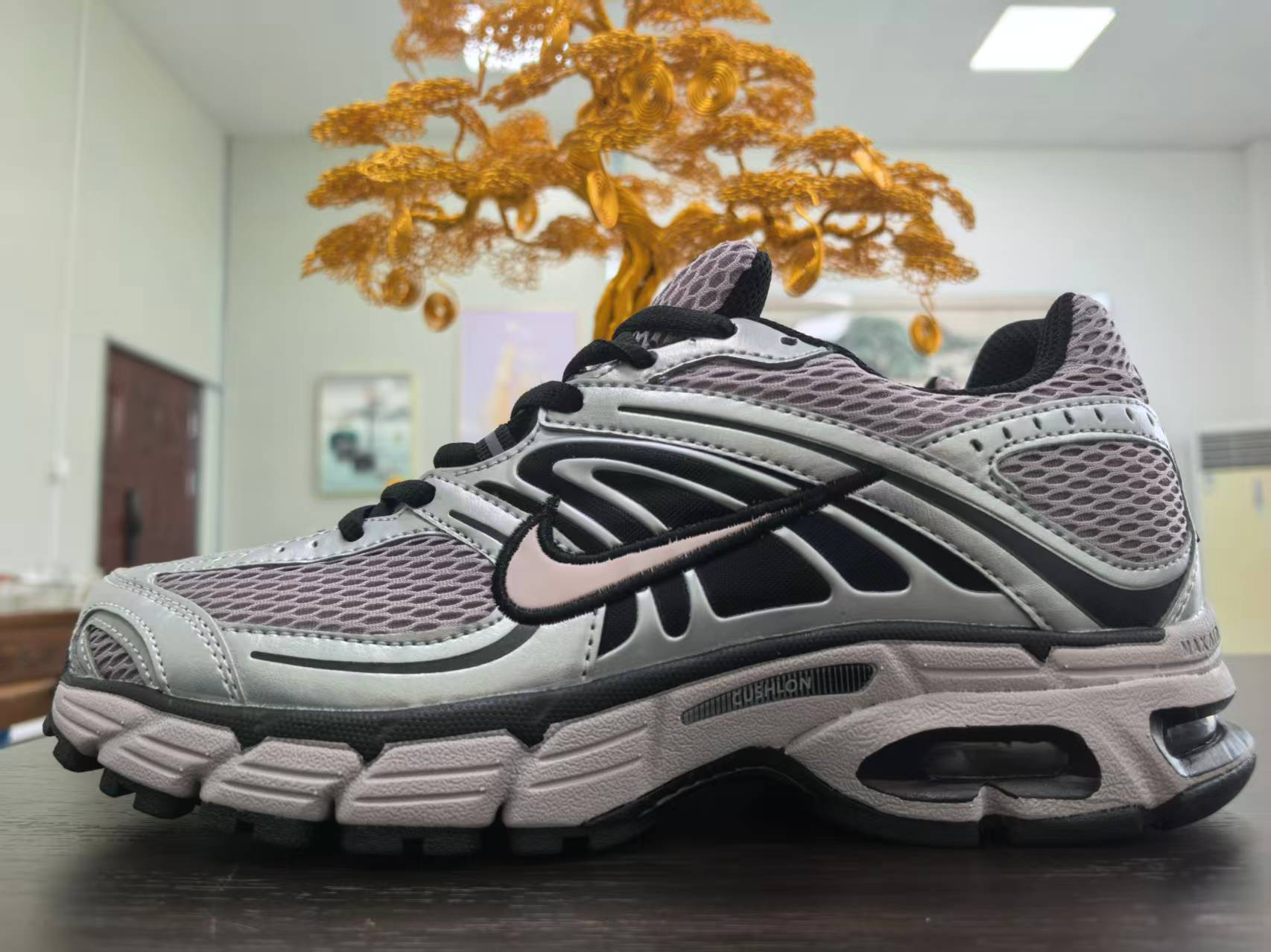 Nike Air Max Torch 4 Gray/Black Running Shoes - 25