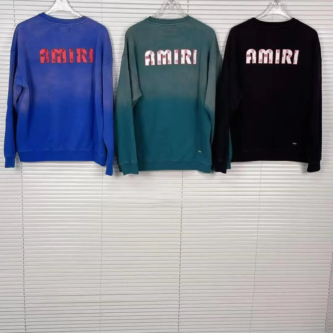 Amiri Gradient Logo Sweatshirts [40 styles]