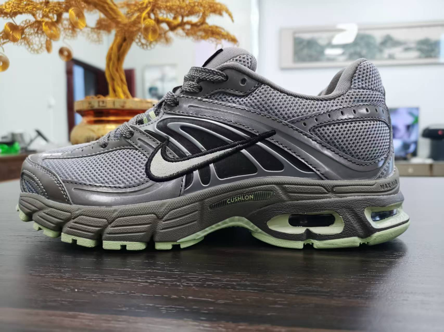 Nike Air Max Torch 4 Gray/Black Running Shoes - 14